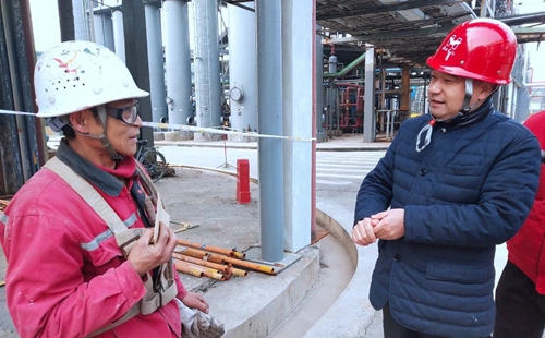 集團領導春節前走訪慰問一線職工、困難職工和離退休老干部(圖7)