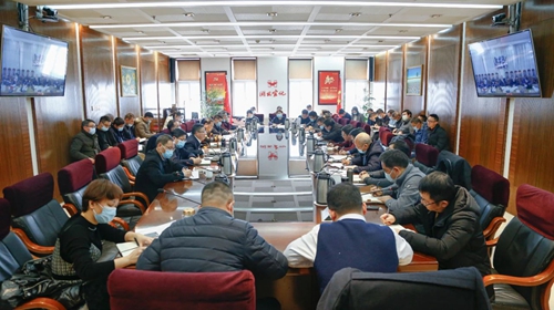 集團召開工作碰頭會(圖1) 集團召開工作碰頭會(圖1)