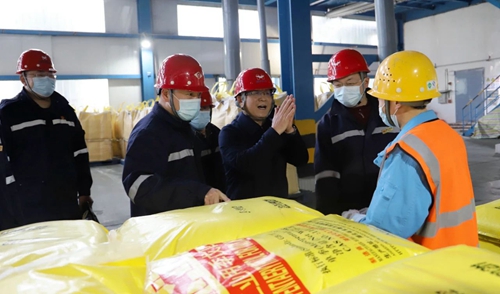 王大真除夕到松滋肥業和楚星公司走訪慰問(圖5) 王大真除夕到松滋肥業和楚星公司走訪慰問(圖5)