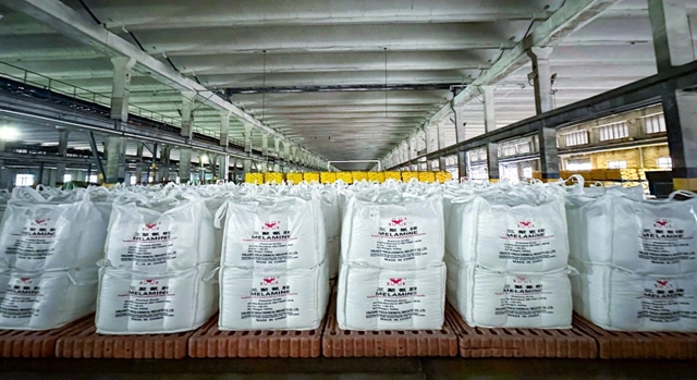 新疆宜化專精特新產品微粉三胺成功下線(圖1) 新疆宜化專精特新產品微粉三胺成功下線(圖1)