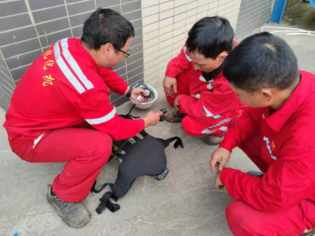 【安全生產月】工程三公司:應急演練落實處(圖1) 圖片