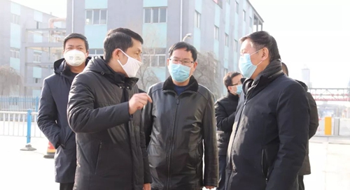 西寧市委常委、大通縣委書記宋晨曦到青海宜化檢查疫情防控工作